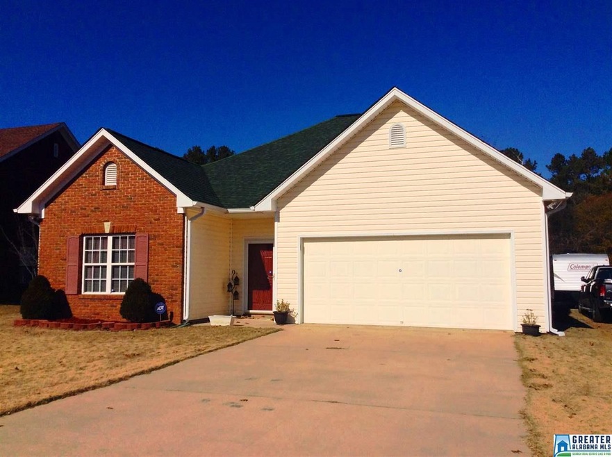 Front of home and Easy care yard