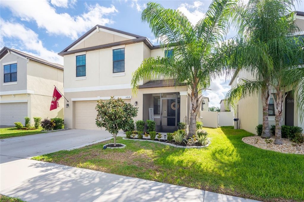 Built in 2018 this home has 4 Bedrooms, 2.5 Baths,