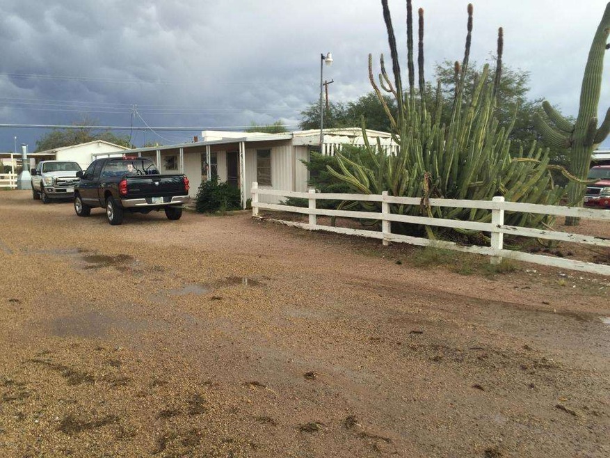 Fenced Front of Property