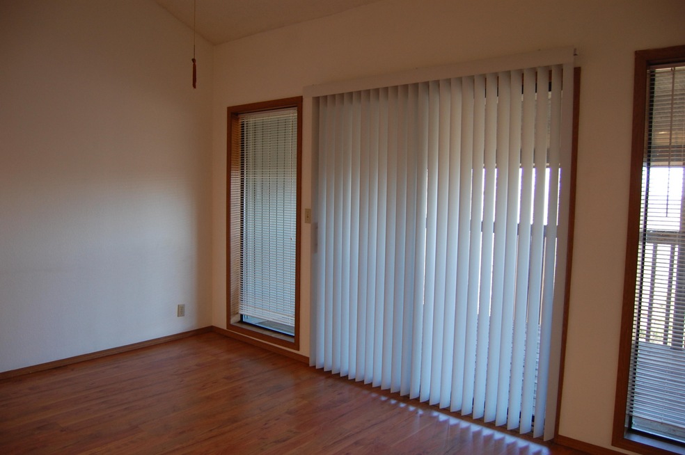 Living Area with laminate floors