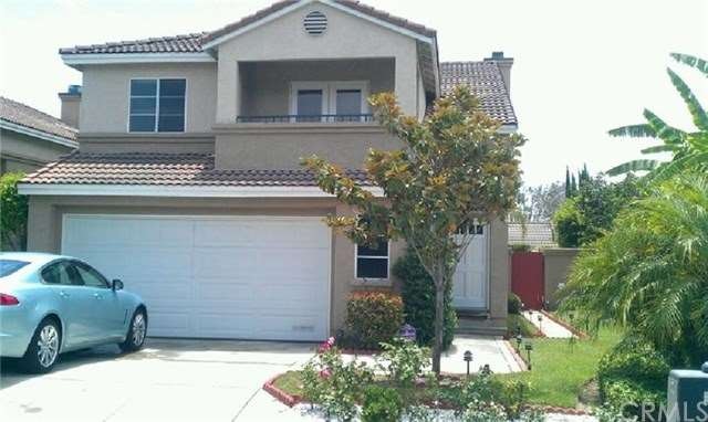 Main entrance showing front yard and side yard