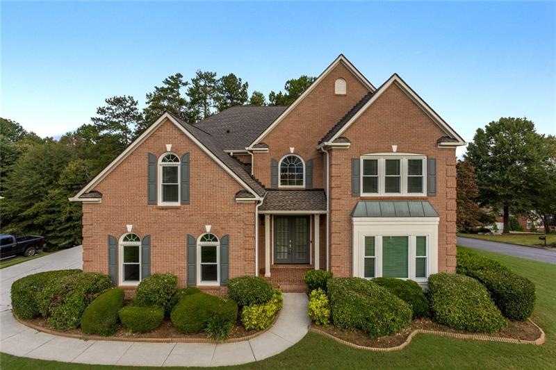 Exterior view of this beautiful 3-Sided Brick home