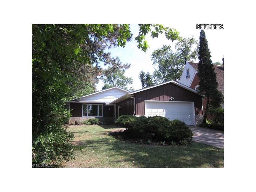 Updated ranch with 2 car attached garage!