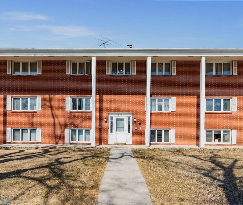 Front of condo