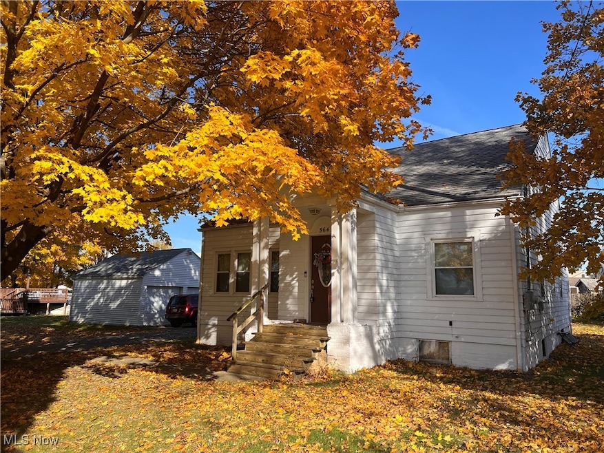 View of Front of the home and 2 car garage