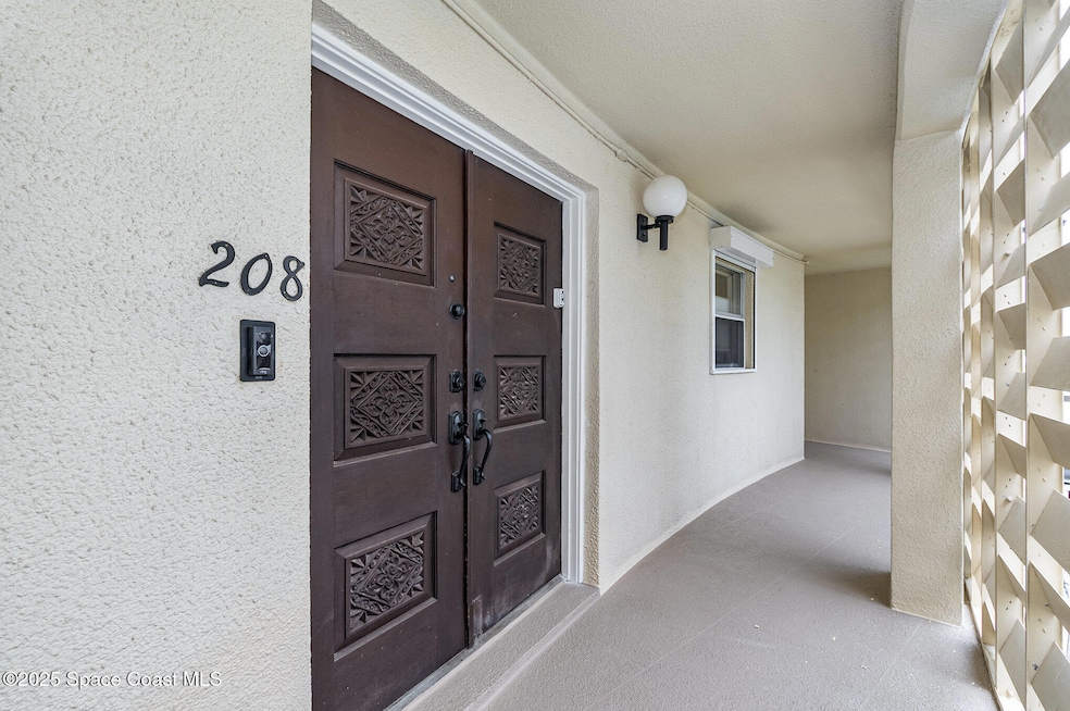 Solid double entry doors