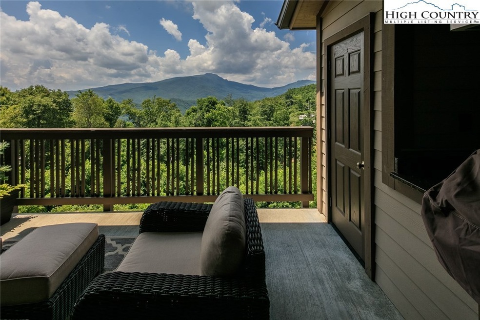 Grandfather Mountain View from the Deck
