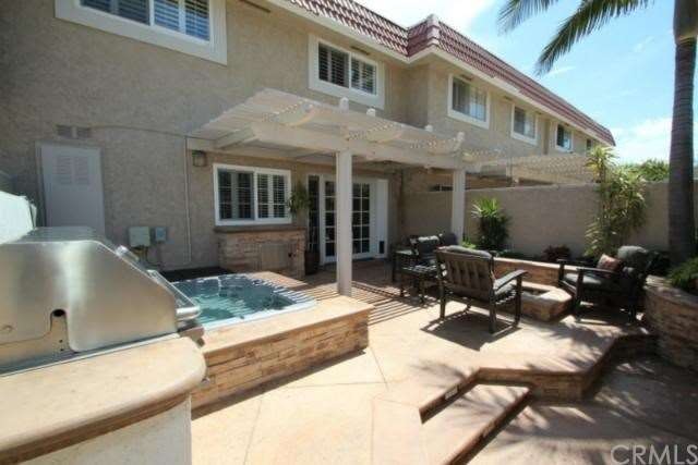 Resort like enclosed backyard