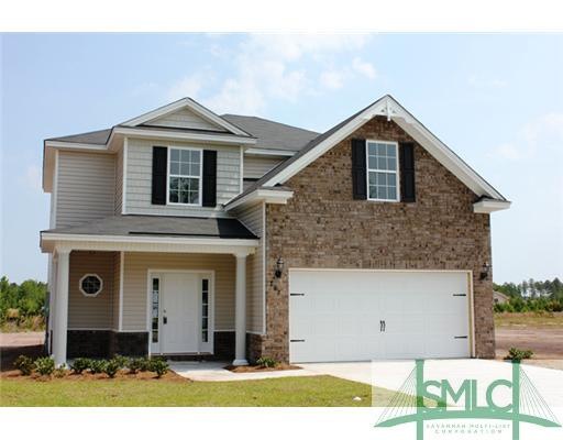 Exterior Front. Picture of Same Plan Built on Diff