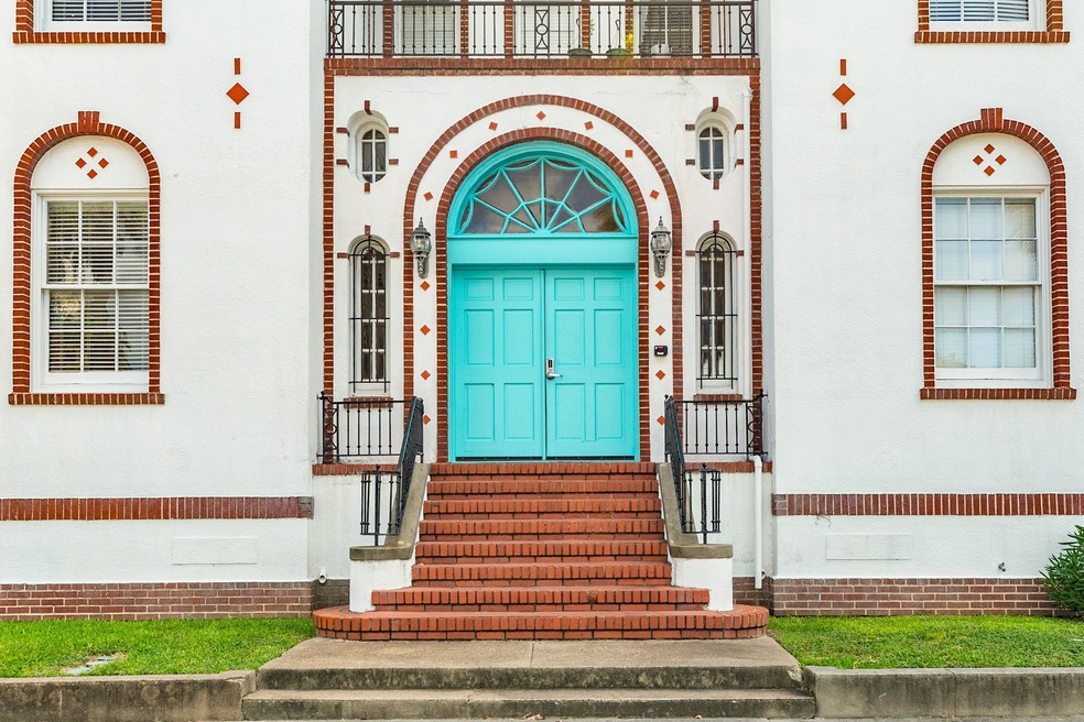 Main Entry with condo on the left.