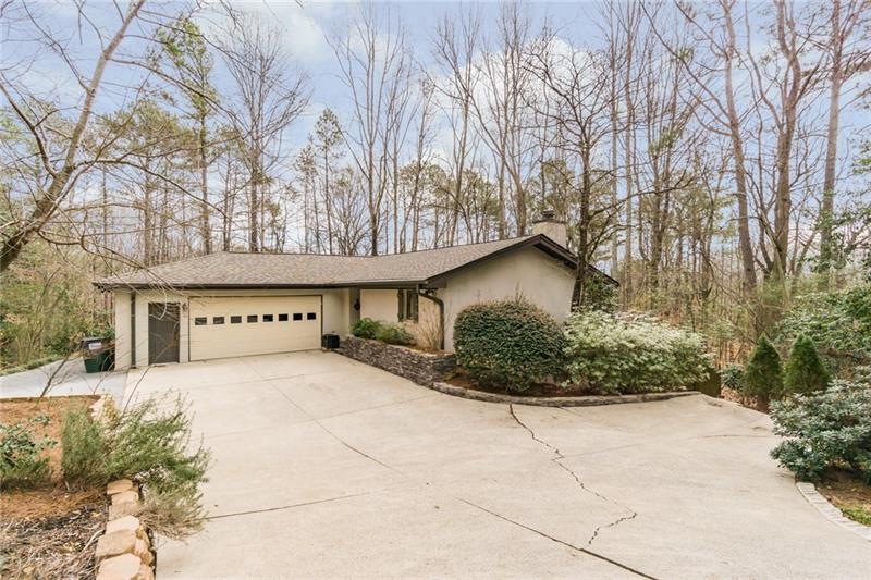 Tucked away on 2.3 acres, up along Nat'l Forest wi