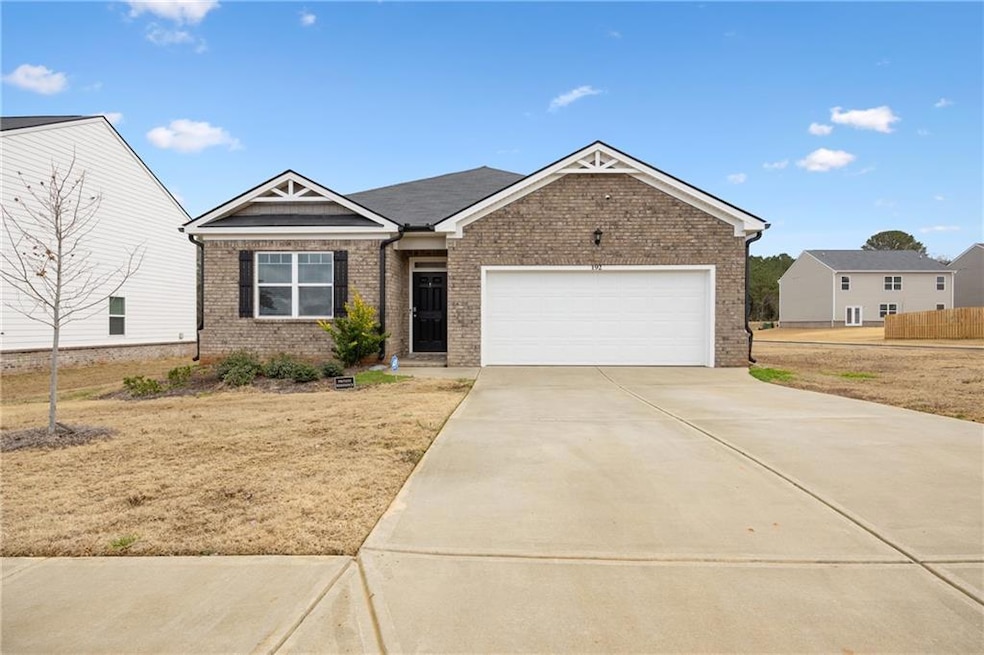 Craftsman-style house featuring an attached garage
