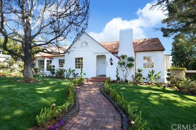 Double Lot allows for a stately entry pathway. Not