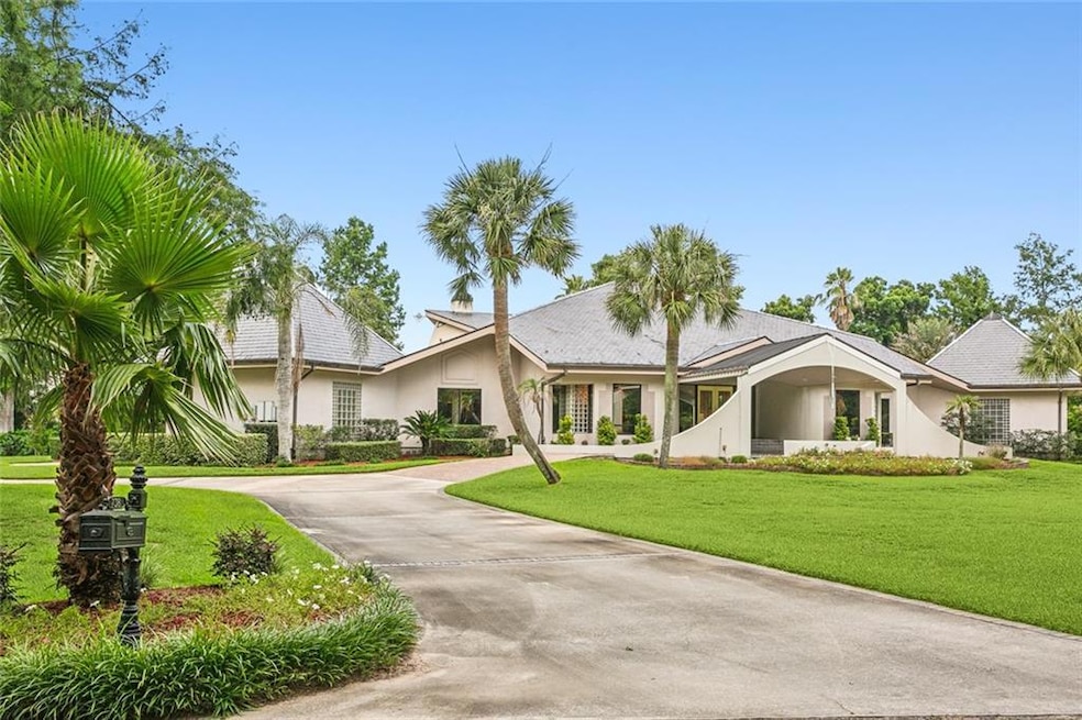 Situated on 3.25 Acres, Custom Estate Designed by