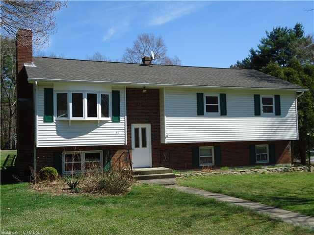 Exterior Front. Raised ranch with plenty of room o