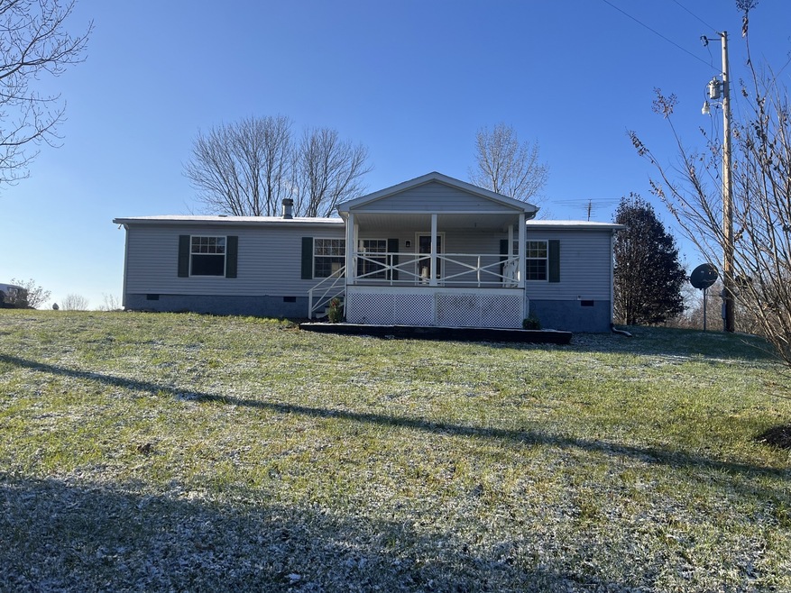 Home sits on the highest point of the land for wonderful morning views