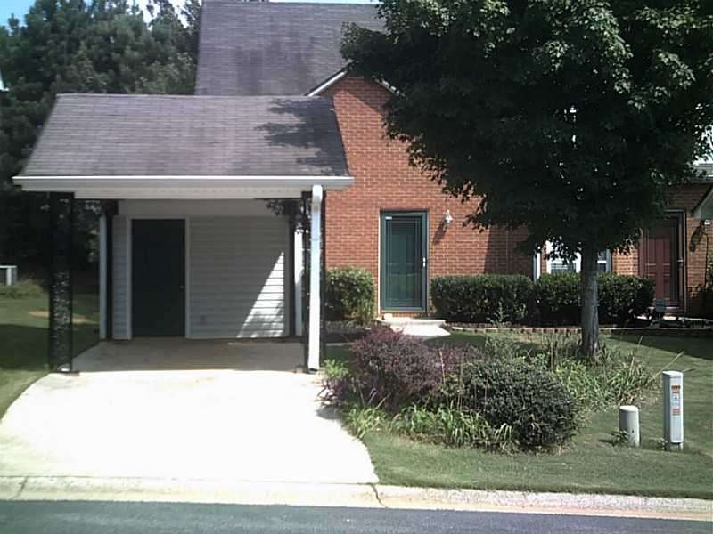 Exterior Front. 2br 2bth end unit, fee simple