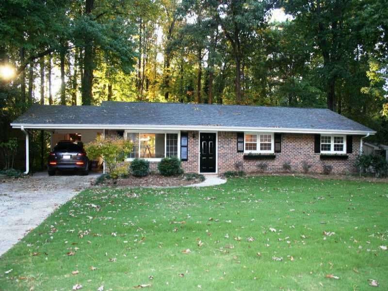 Exterior Front. 4412 Glenda Way  Doraville, GA 303