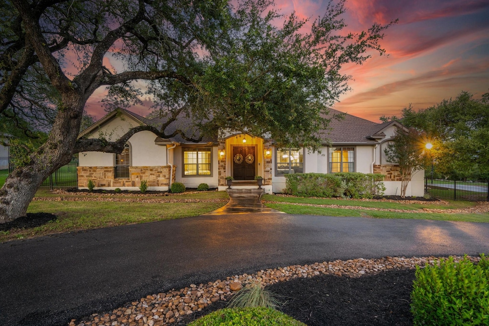 View of front of house featuring stucco siding an