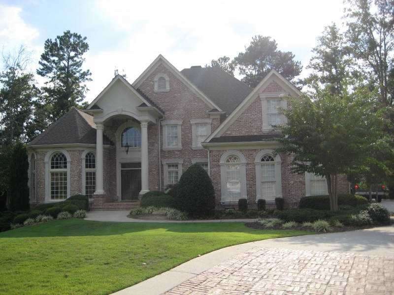 Exterior Front. Front View in Cul-de-Sac