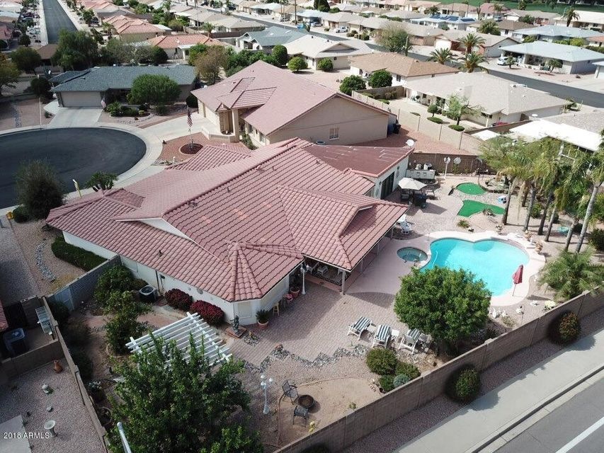 Aerial of Backyard