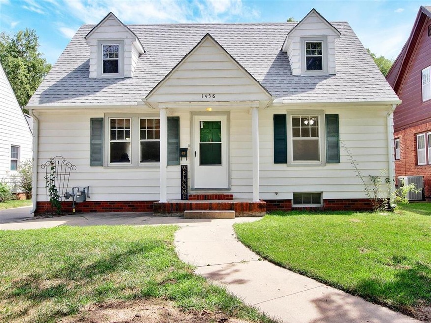 Wonderful curb appeal with walkway to front door