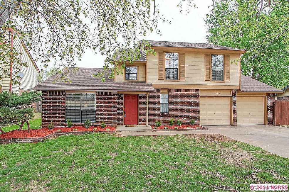 Partial Brick Exterior w/ New Flower Beds