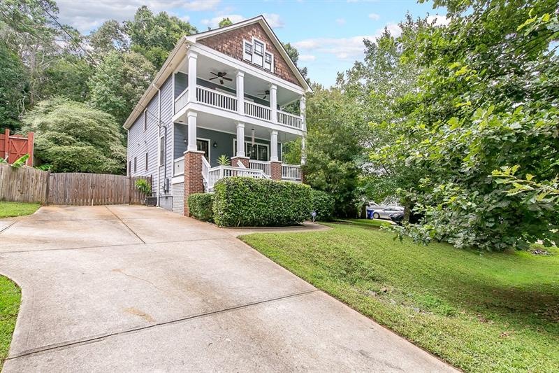 Exceptional Craftsman with front porch and balcony