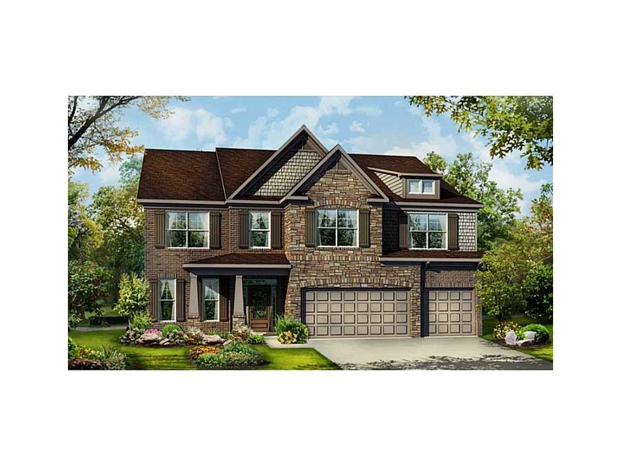 Exterior Front. Rendering of what home may look li