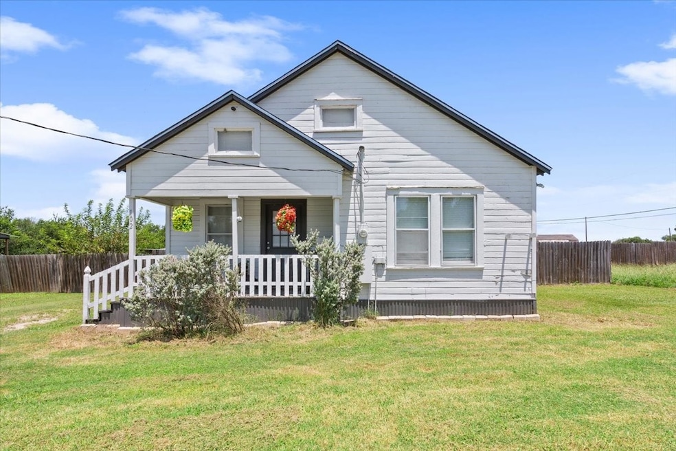 View of front of home with a porch
