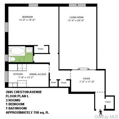 2685 Creston Ave unit 1L, Bronx, NY 10468 - photo 1