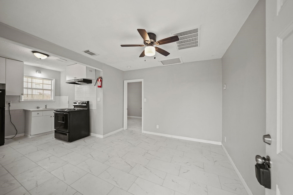 Some units have vinyl or tile flooring