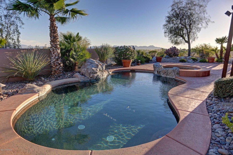 Back yard with Pool