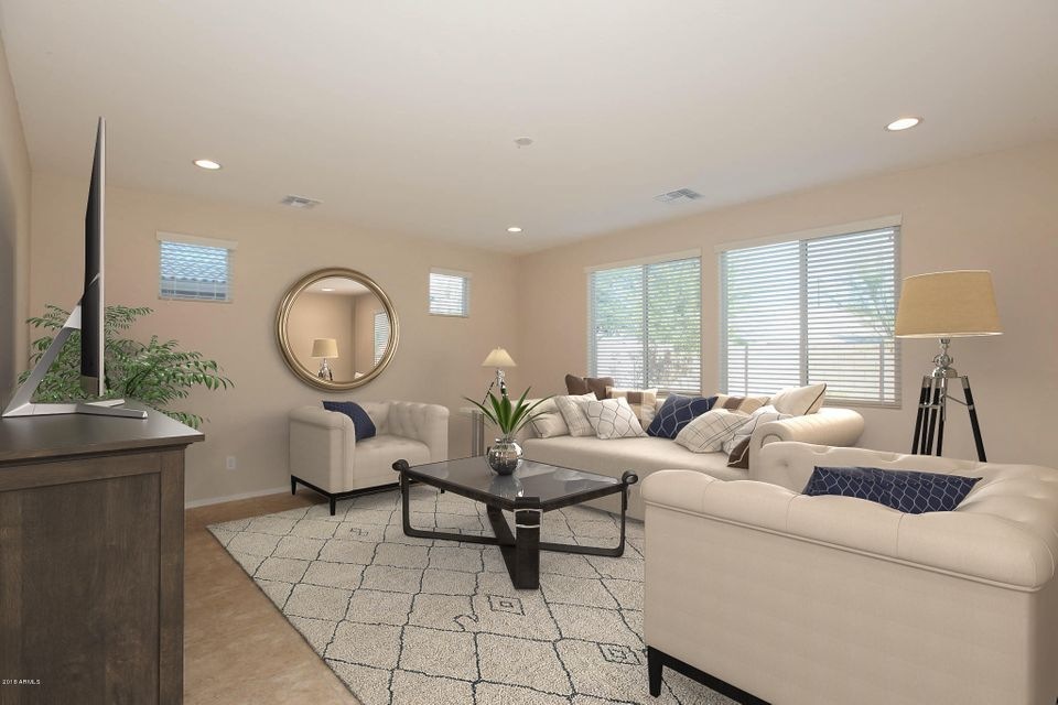 Family Room - Staged