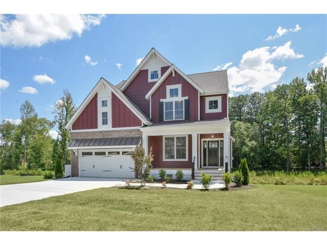 Hartwick Model - Farmhouse elevation