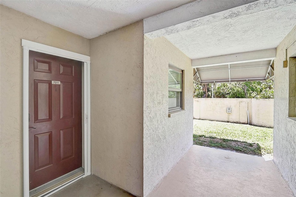 Unit #101 Front door.