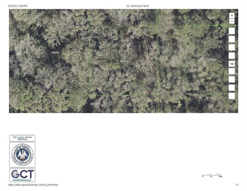 Aerial of the property from Assessor's Map