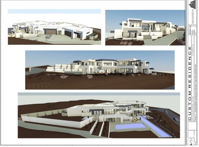 View of a document with a collage of images