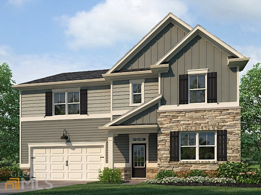 The Halton Elevation N at Oakhurst Glen in South F