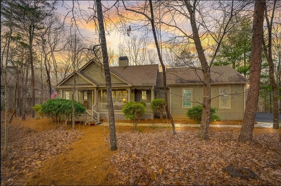 View of front facade with covered porch