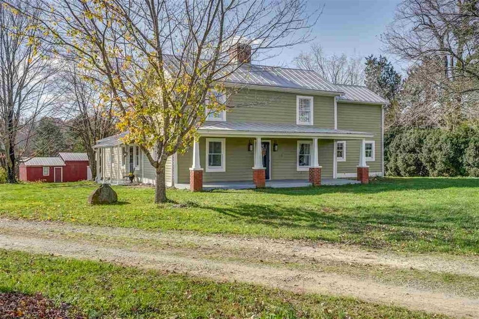 Renovated farm house on 32 acres in the Historic G