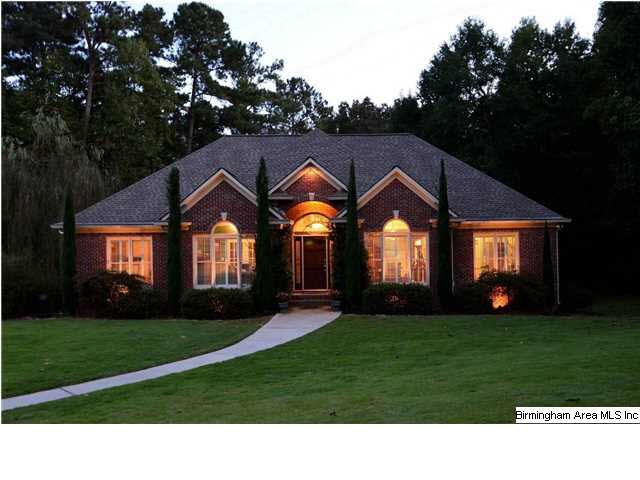 Gorgeous one level brick home, beautiful lot on a 