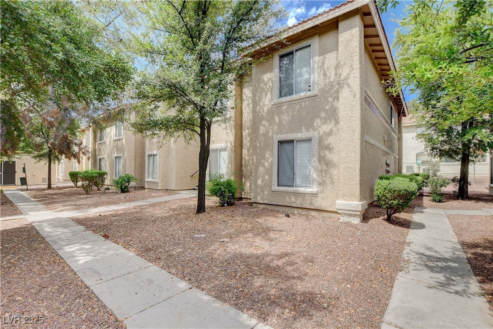 View of front of home with stucco siding