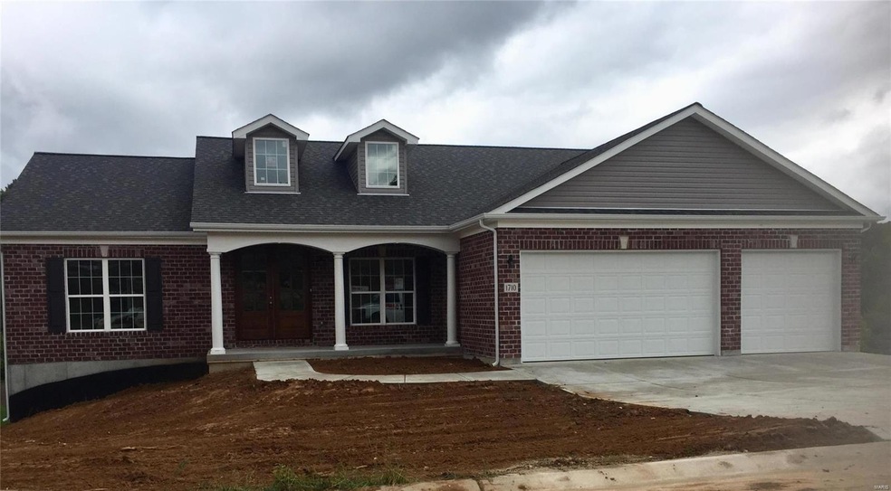 Front elevation of Rockwood Ranch model