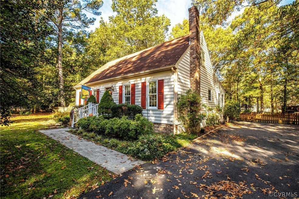 Great curb appeal on .85 acres!