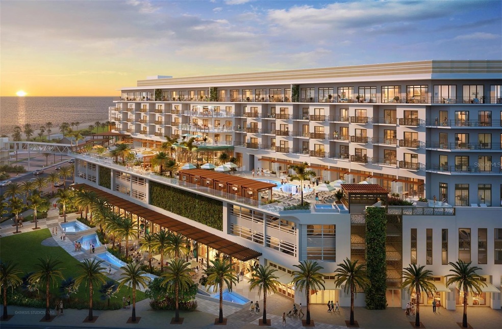 #1 Gulf Blvd Skybridge to Beach and Pool views