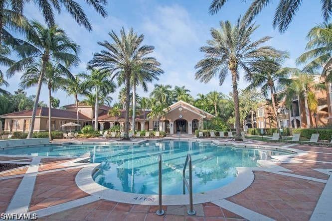 View of pool