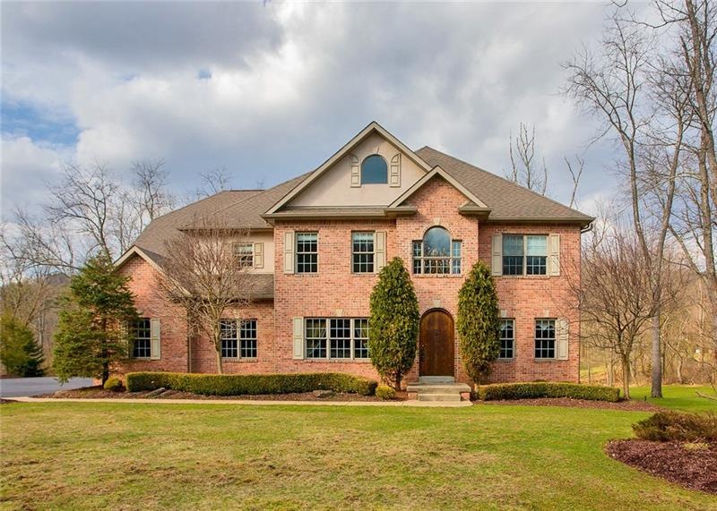 A stately and stunning exterior greets you as you 