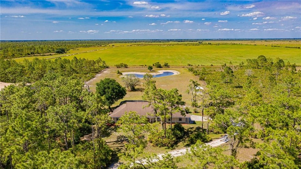 Gorgeous Ranch Home Situated on over 5 Acres with 