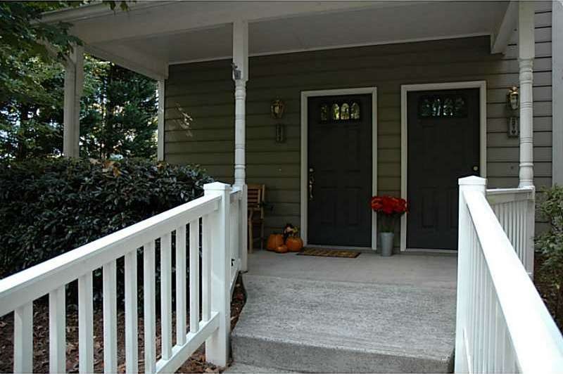 Exterior Front. HANDRAILED ACCESS TO PRIVATE SECUR